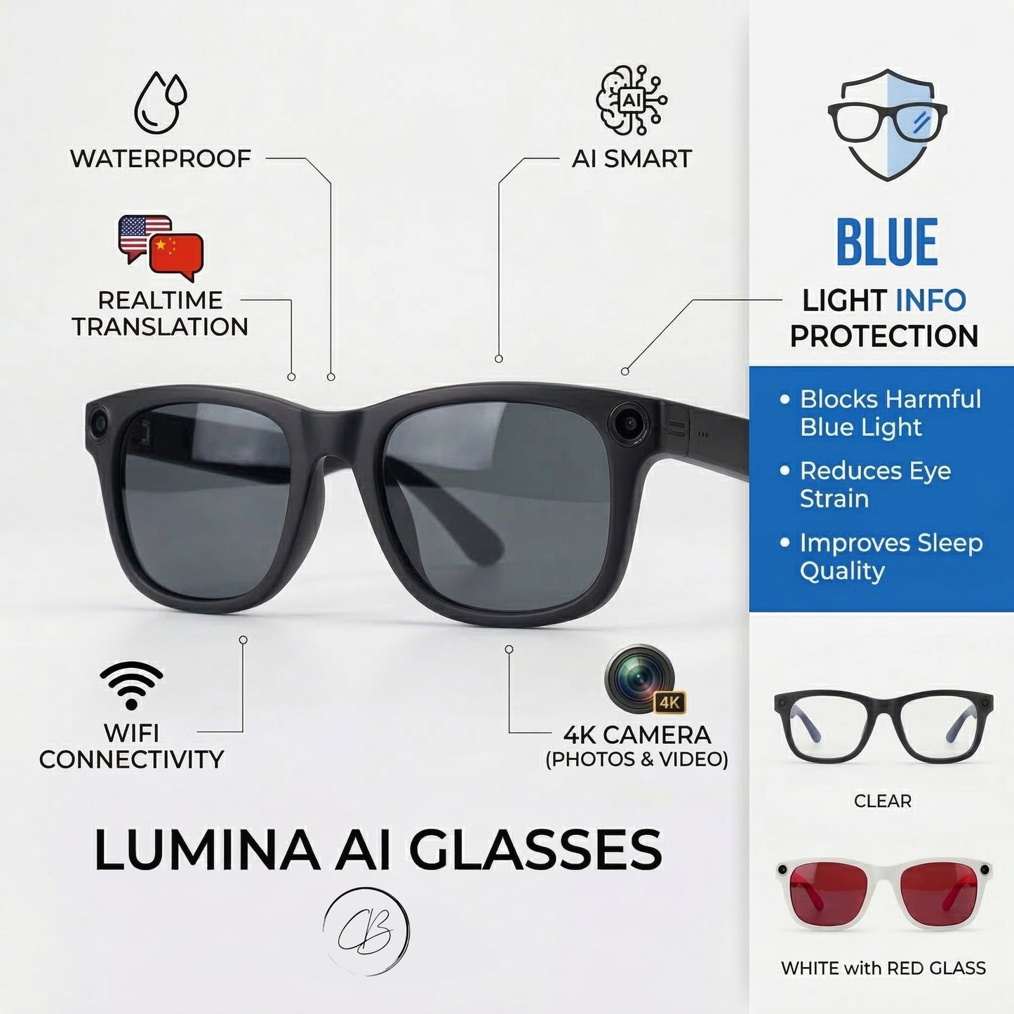 Lumina AI Glasses