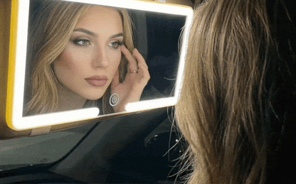 Led Passenger Princess Mirror