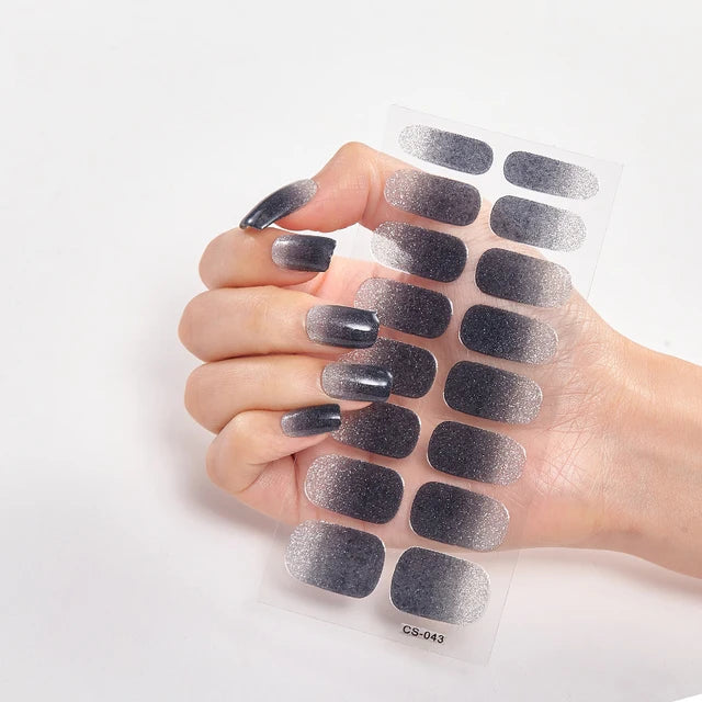 Gel Nail Stickers 16pcs