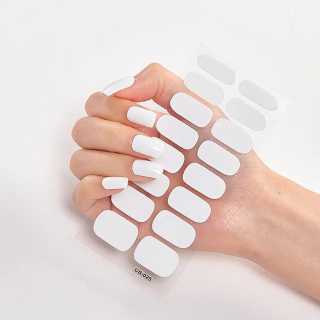 Gel Nail Stickers 16pcs