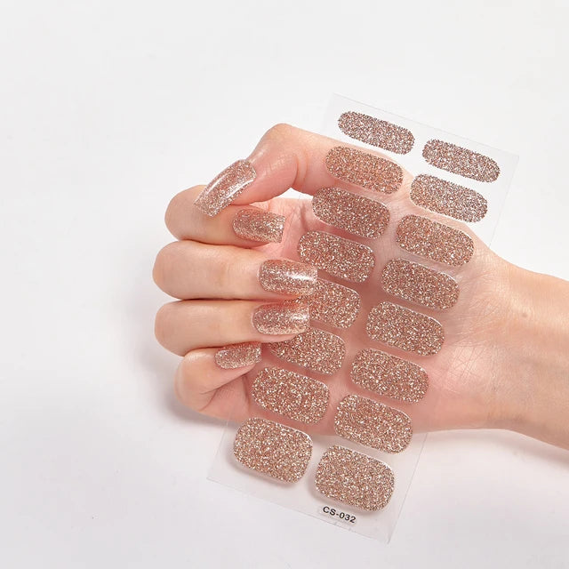 Gel Nail Stickers 16pcs