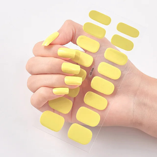 Gel Nail Stickers 16pcs