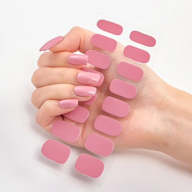 Gel Nail Stickers 16pcs