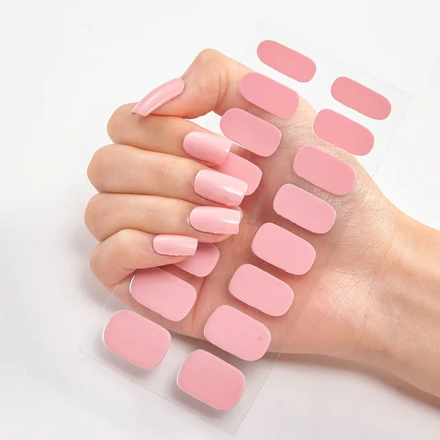 Gel Nail Stickers 16pcs