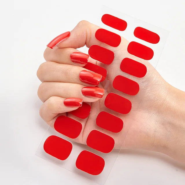 Gel Nail Stickers 16pcs