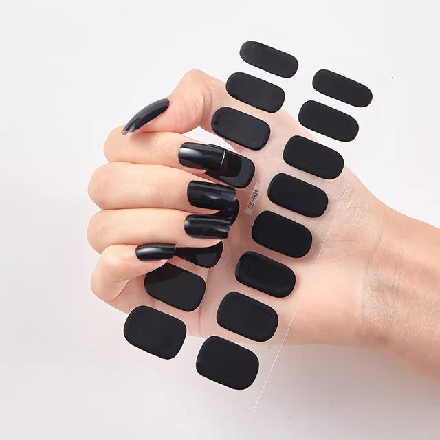 Gel Nail Stickers 16pcs