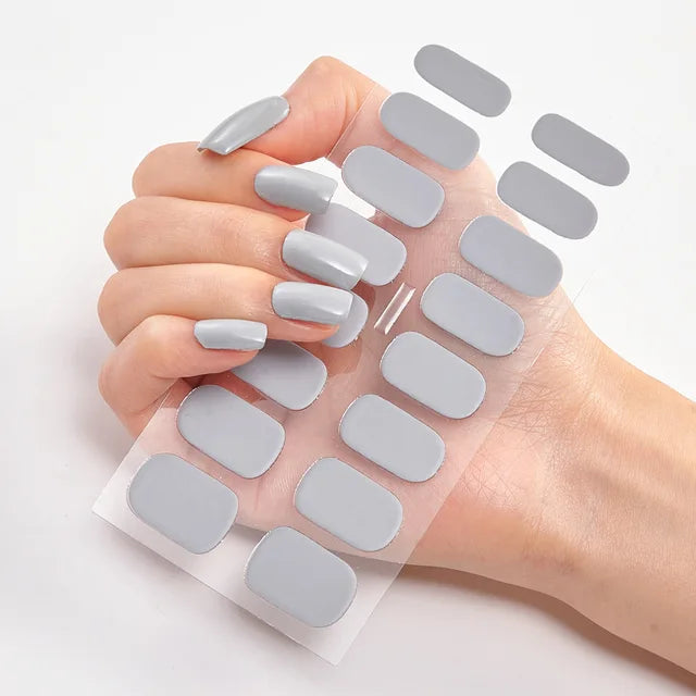 Gel Nail Stickers 16pcs