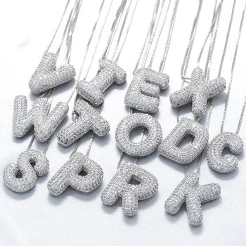 Iced Out Necklace A-Z