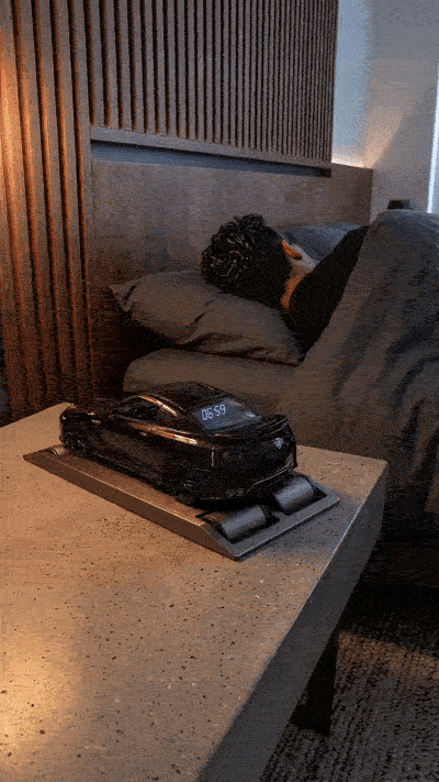 RevDrive LED Alarm Clock